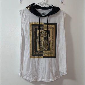 💙Fresh Laundry size M sleeveless hooded top